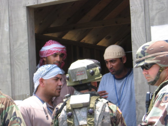 Actors at Camp Shelby